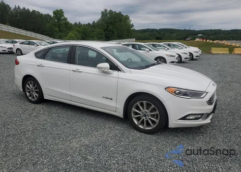 2017 Ford Fusion Se Hybrid из США, поврежденный, VIN 3FA6P0LUXHR359538